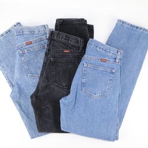 Lot of 3 pairs of Rustler Jeans